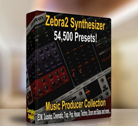 Samples Depot 54.500 u-he Zebra2 Synth Presets